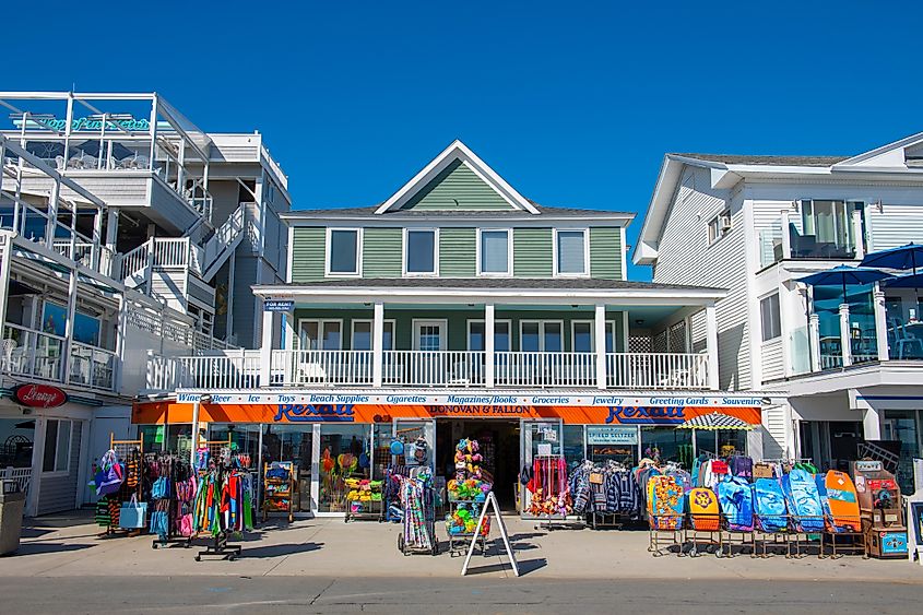 A store in Hampton Beach, New Hampshire.