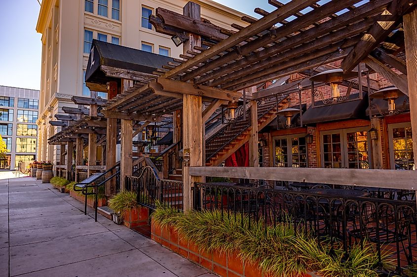 Downtown Santa Rosa, California 