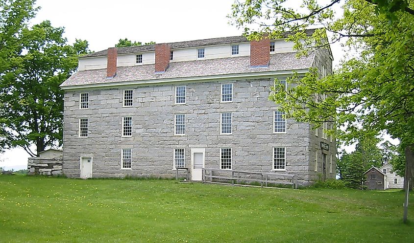 Old Stone House Museum in Brownington, Vermont.