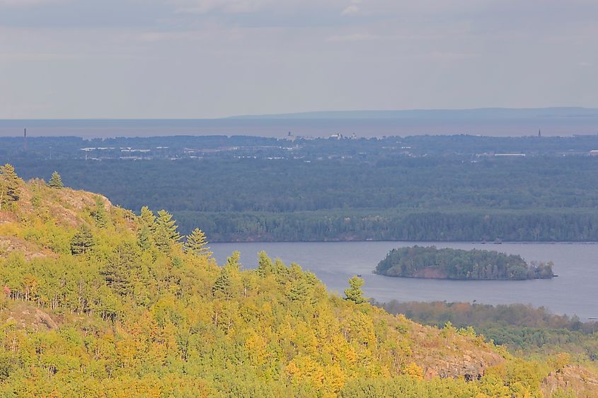 Spirit Island on the St. Louis River.