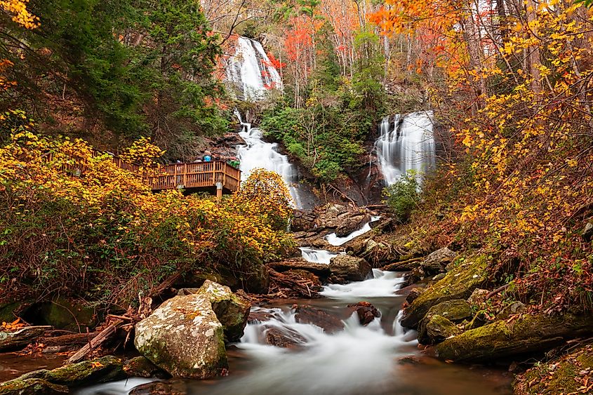 Anna Ruby Falls, Georgia.