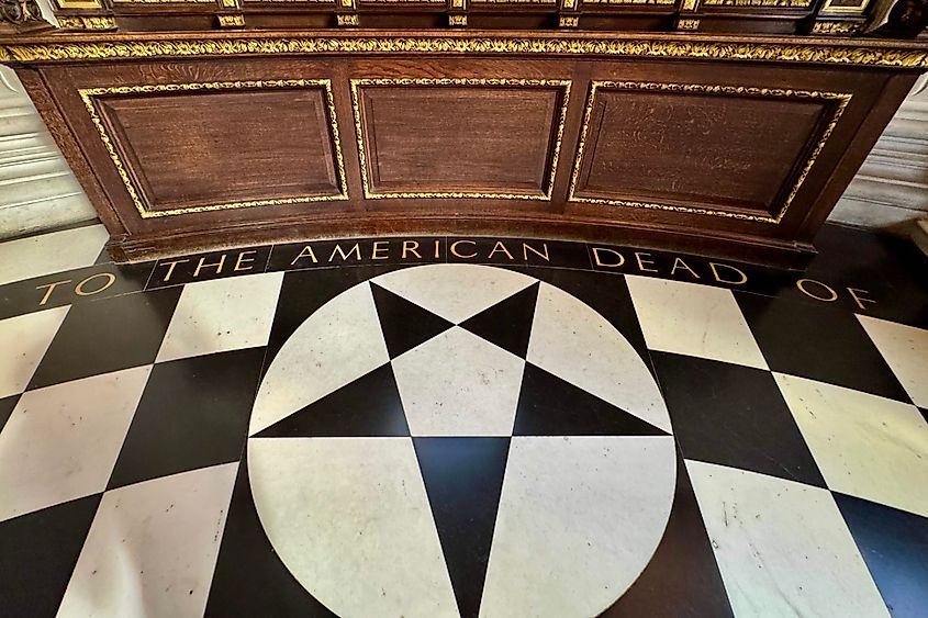 To the American Dead. Image credit: Bryan Dearsley