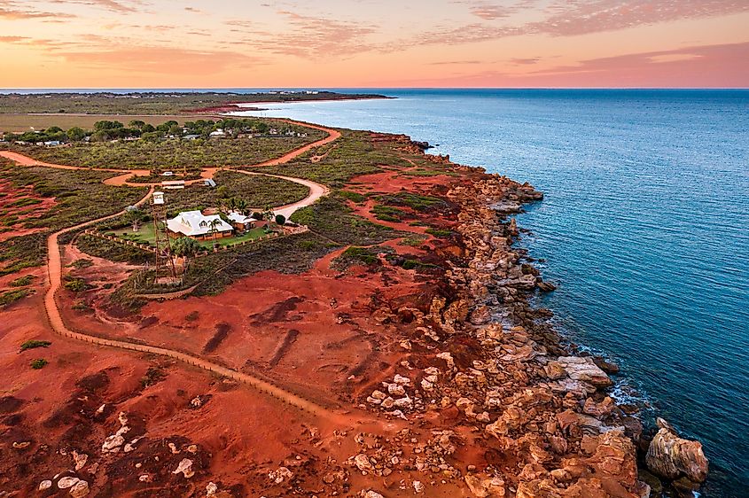Sunset at Gantheaume Point in Broome