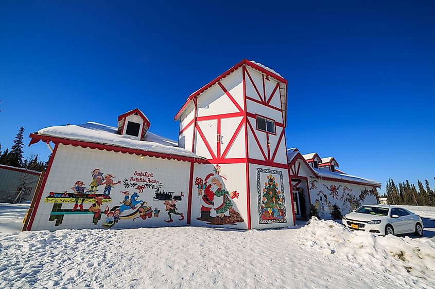 Santa Claus House near Fairbanks in Alaska.