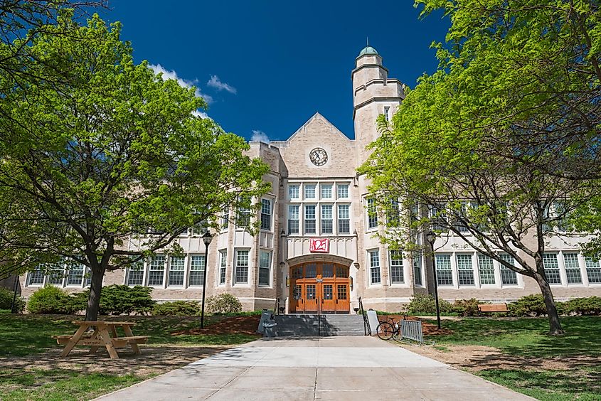 The State University of New York at Plattsburgh campus, also known as SUNY Plattsburgh.