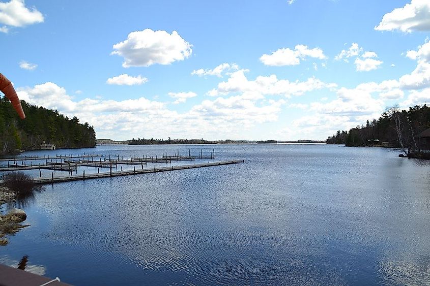 Lake Vermilion during the day.