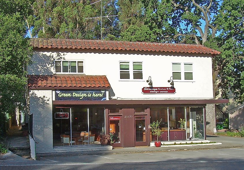 A shop in Saratoga, California.