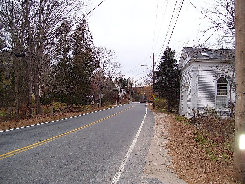 Hopkinton City Historic District in Rhode Island.