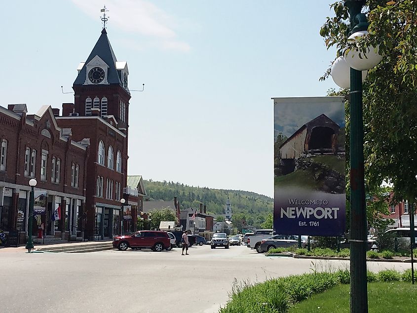 Center of Newport, New Hampshire