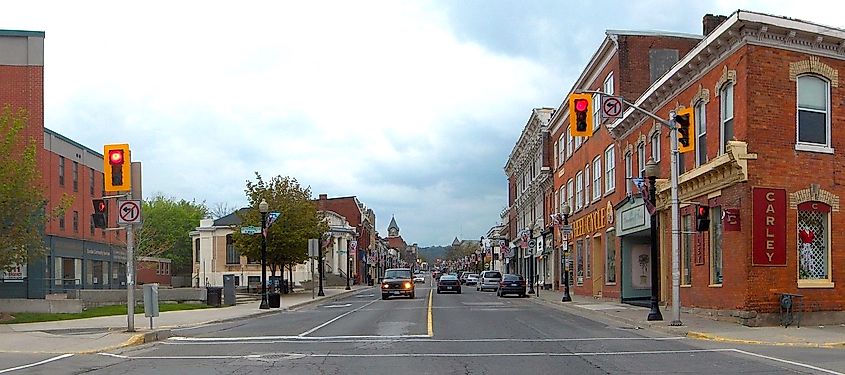 Downtown Dundas, Ontario, Canada.