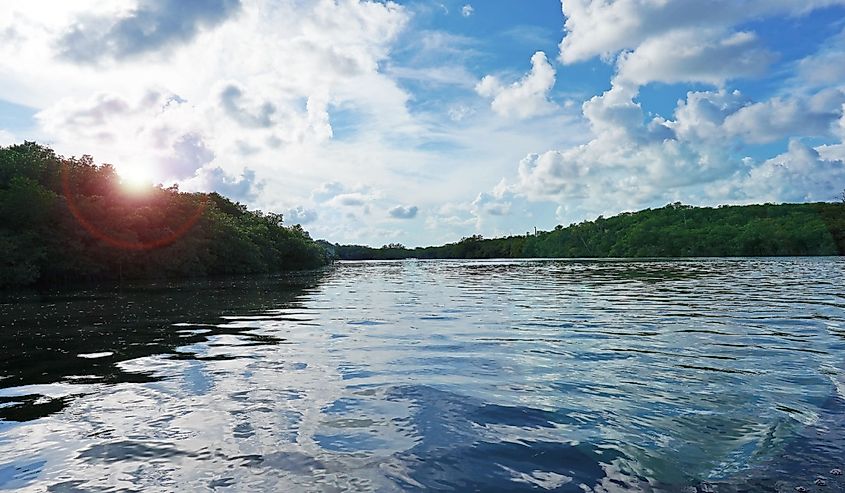 Jonathan Dickinson State Park Loxahatchee River Sunset