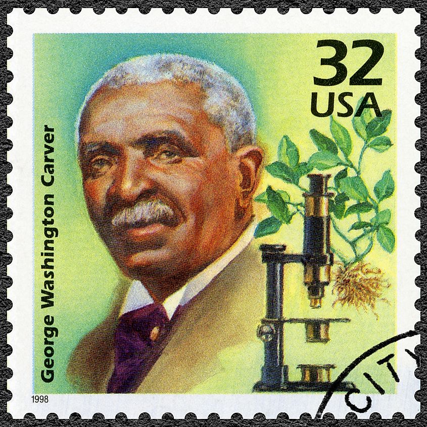 biography of george washington carver quizlet