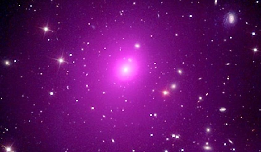 Holmberg 15A chandra, purple space