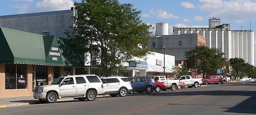 Downtown Gordon, Nebraska