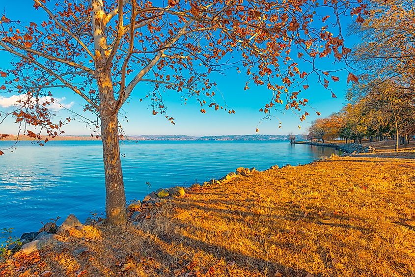 Lake Dardanelle in Arkansas