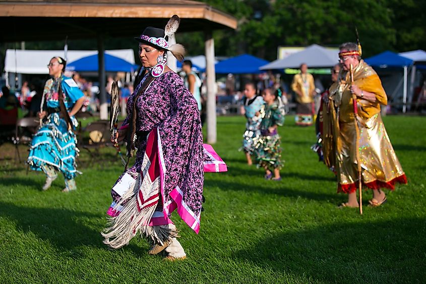 Powwow in Manistee, Michigan.