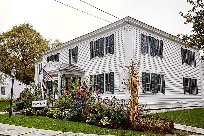 Historical Dorset Library in Dorset, Vermont