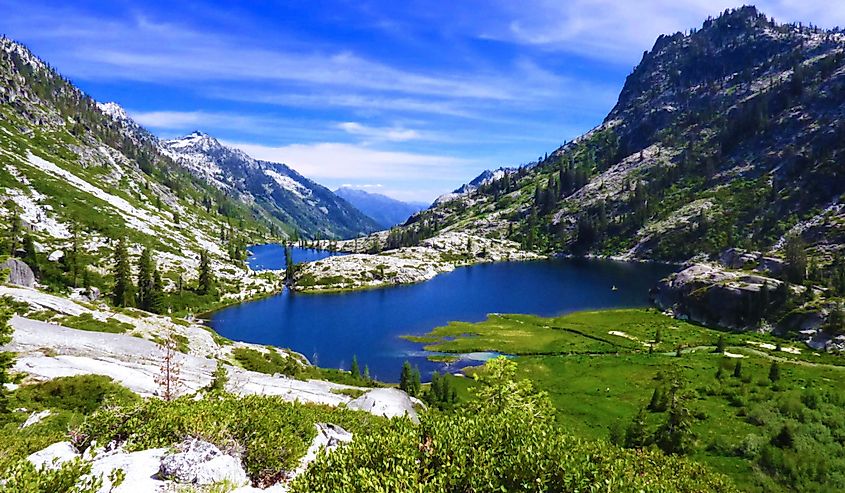 The Canyon Creek Lakes of the Trinity Alps Wilderness