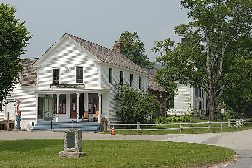 General Store at the President Calvin Coolidge State Historic Site.