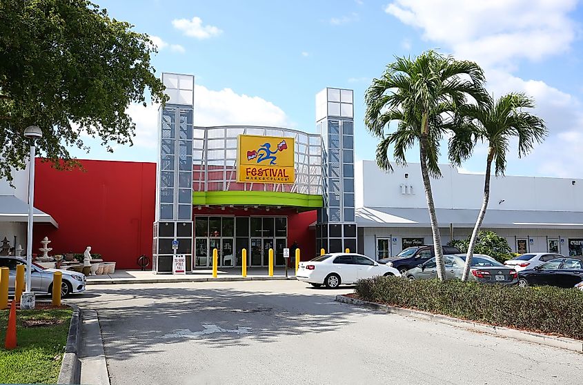 Festival Flea Market Mall in Pompano Beach, Florida