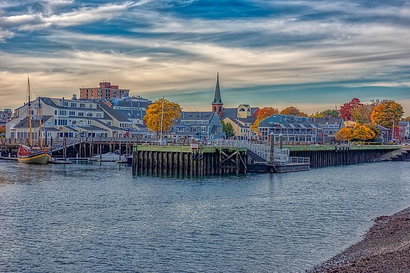 Pickering Wharf Marina Cityscape