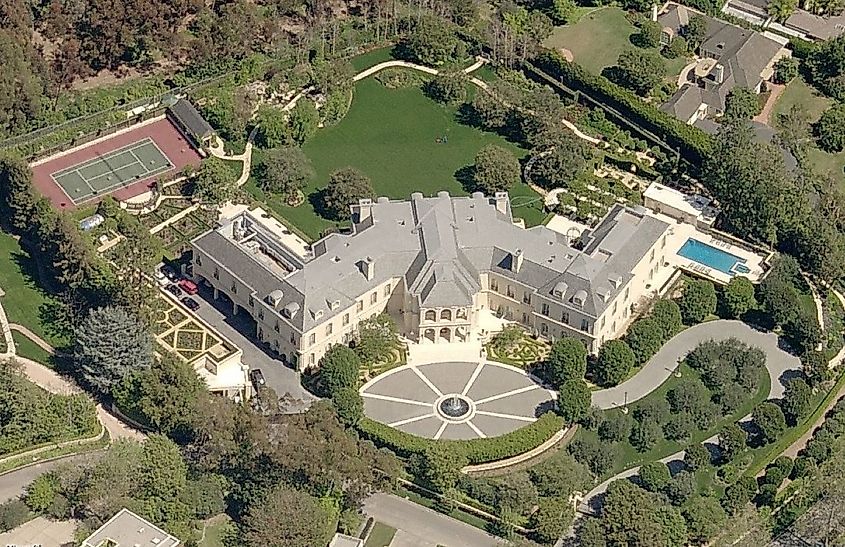 Spelling Manor, a large estate in the Holmby Hills neighborhood of Los Angeles