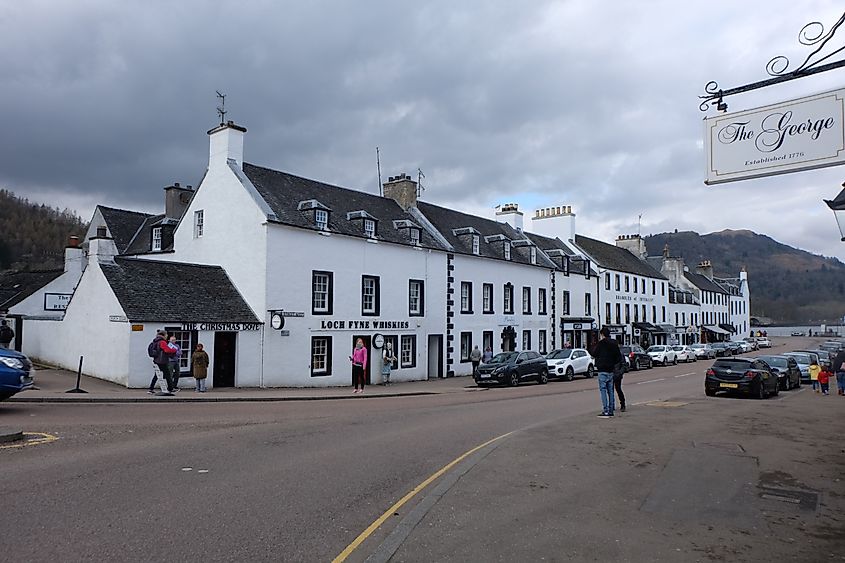 Loch Fyne Whiskies in the city of Inveraray Scotland