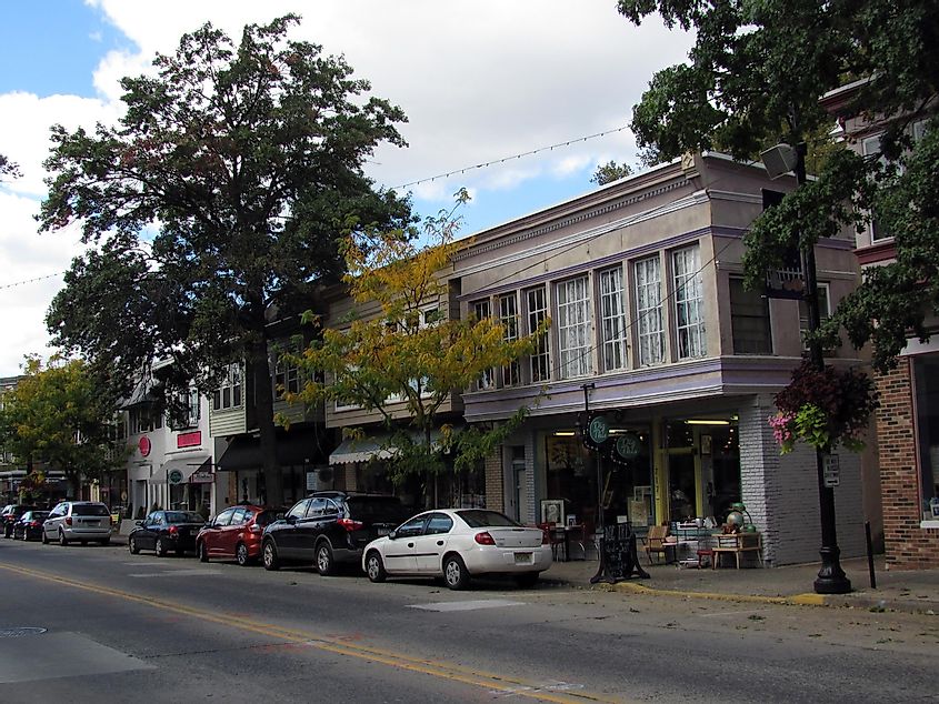 Collingswood's Commercial Historic District. 