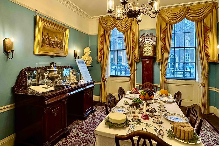 Dickens Dining room Image credit Bryan Dearsley