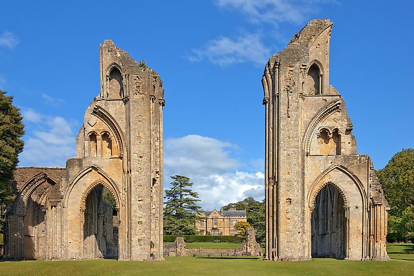 Ruins of the Glastonbury Abbey