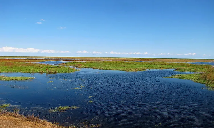 Lake Okeechobee, the biggest lake in Florida