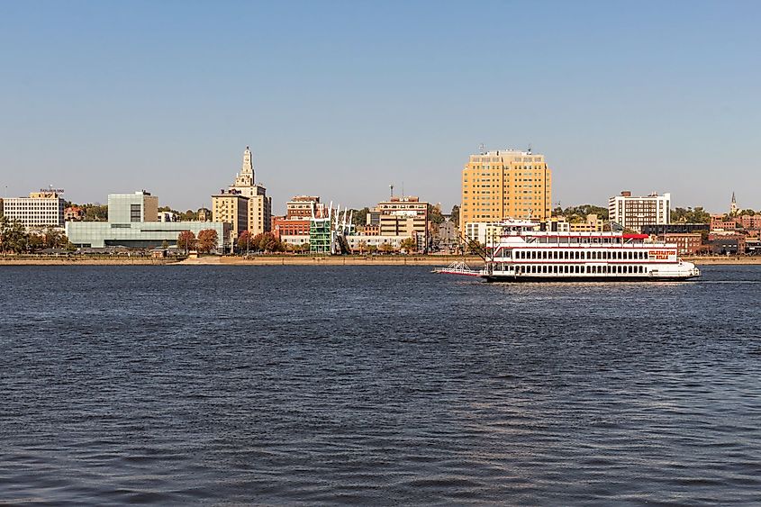 Celebration Belle Riverboat in Davenport, Iowa