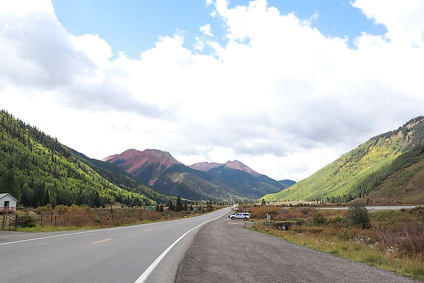Molas Pass in Silverton-Durango, Colorado.