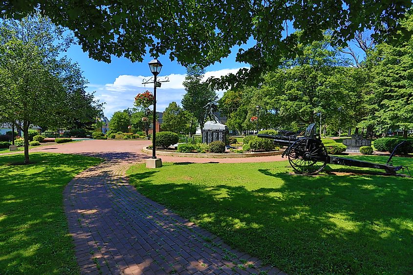 Memorial Park in Summerside.