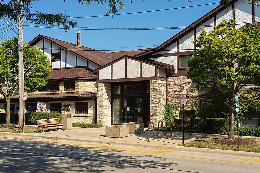 The Geneva Carnegie Library, Geneva, Illinois. 