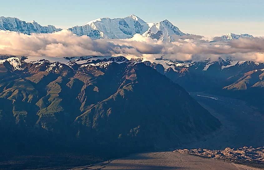 Mount Bona from the south.