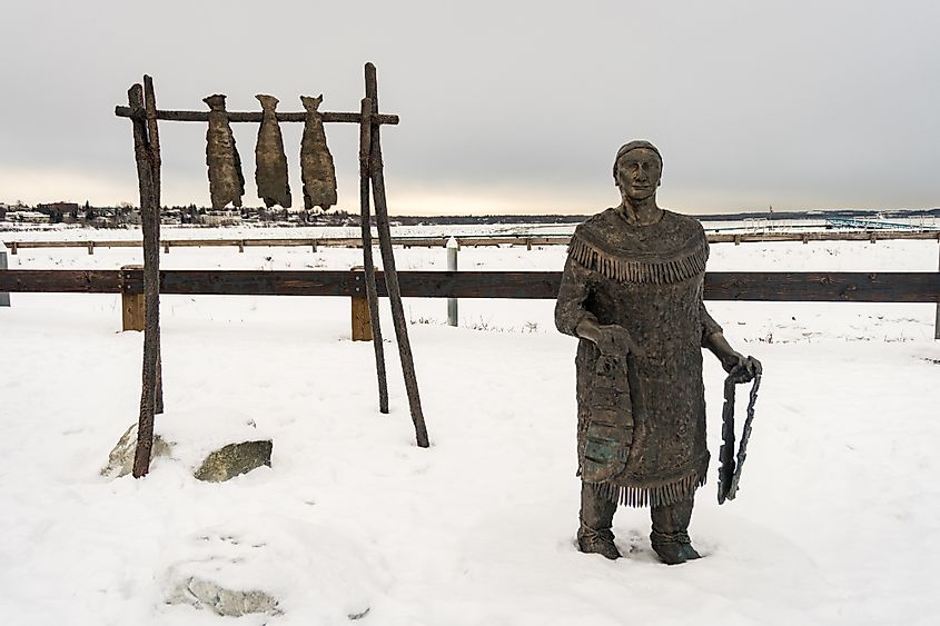 Anchorage statue