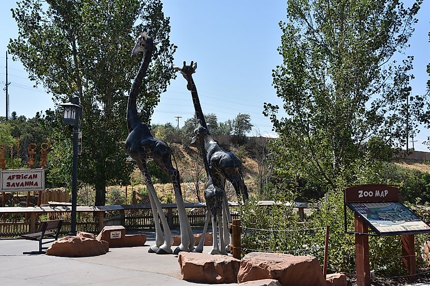 Utahs Hogle Zoo in Salt Lake City, Utah.