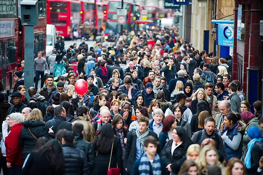 London crowd