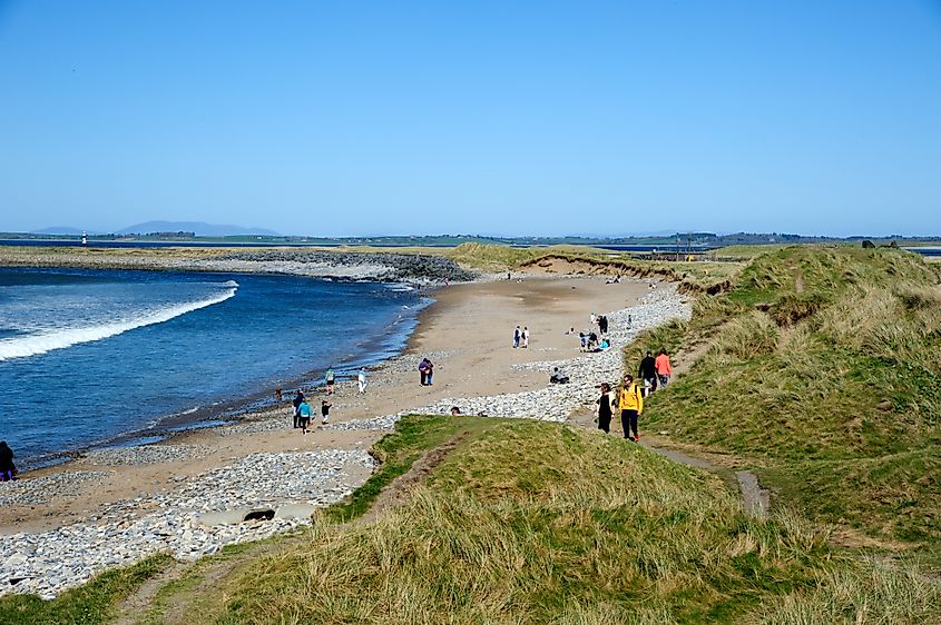 The beach at Strandhill in Sligo, Ireland.