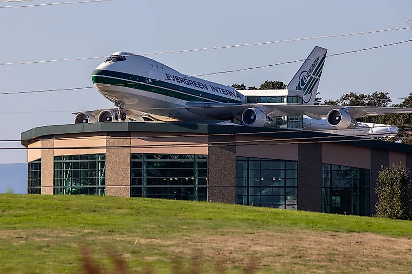 Evergreen Aviation and Space Museum in McMinnville, Oregon.
