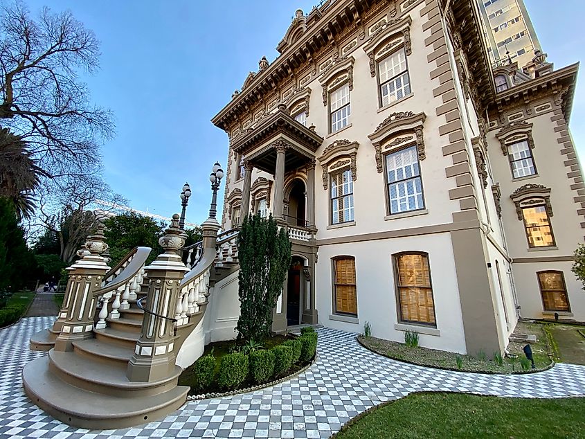 Leland Stanford Historic Mansion is a recognized state park.
