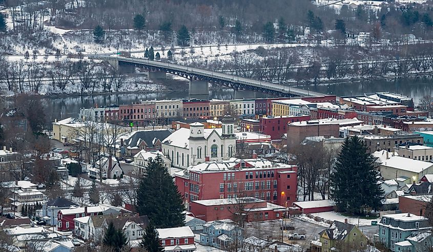 Owego is a small village in New York State, located along the Susquehanna River
