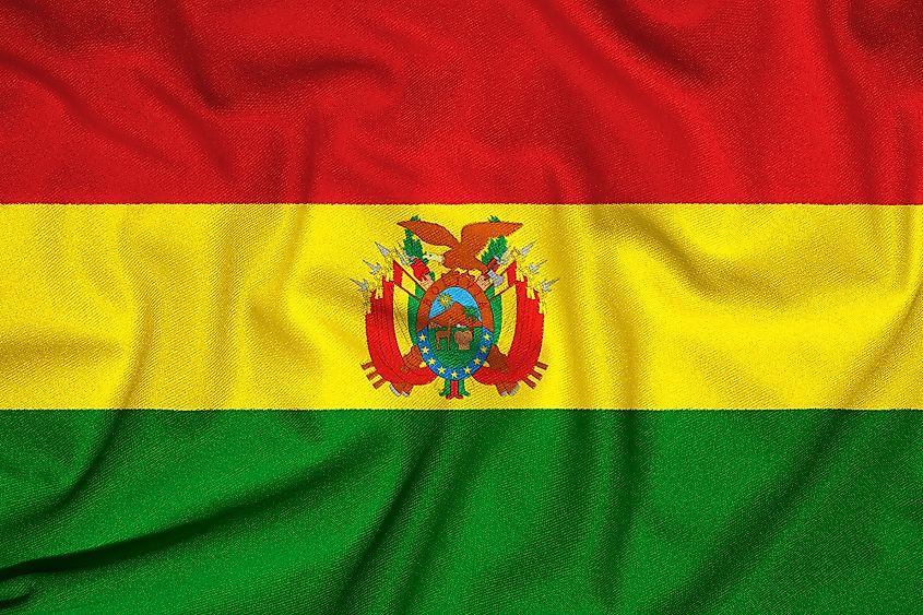 National flag of Bolivia