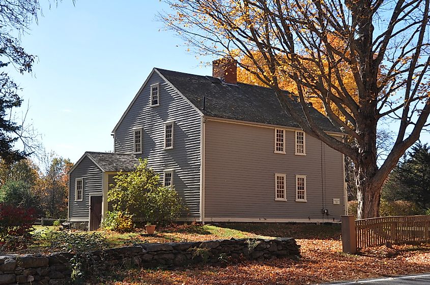 The historic Andrews-Luther Farm, Scituate, Rhode Island.