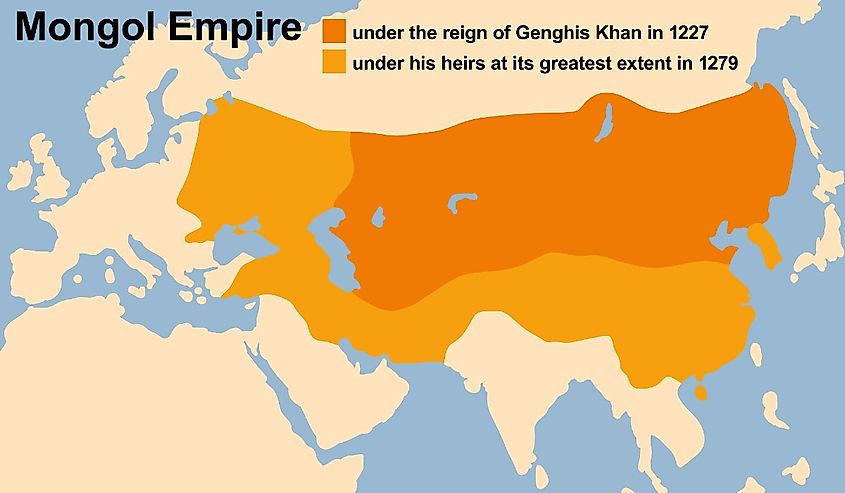 Largest Empires In History - WorldAtlas