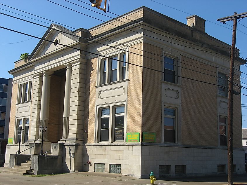 Parkersburg Carnegie Library in Parkersburg, West Virginia