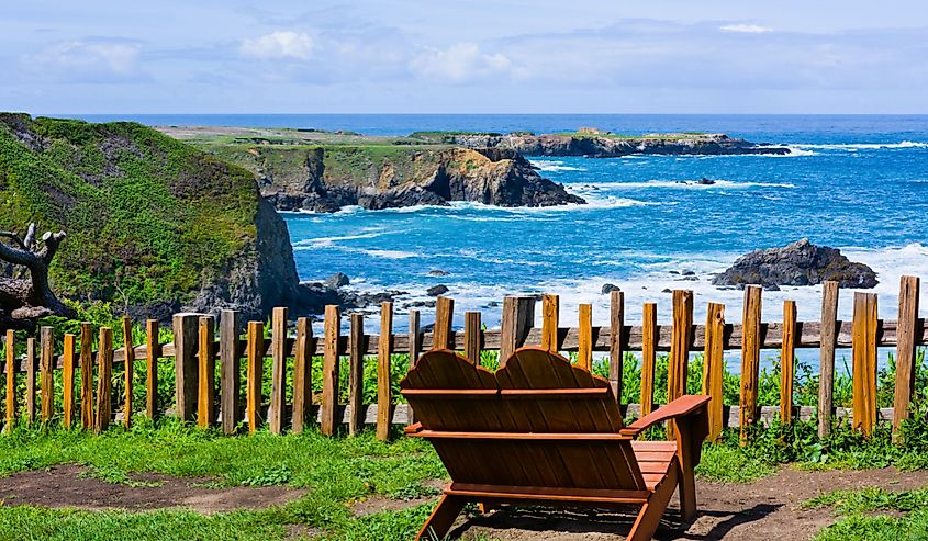 California Coast in Mendocino