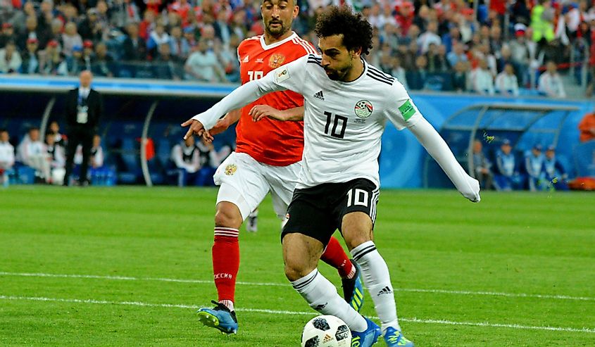 Egyptian football star Mohamed Salah