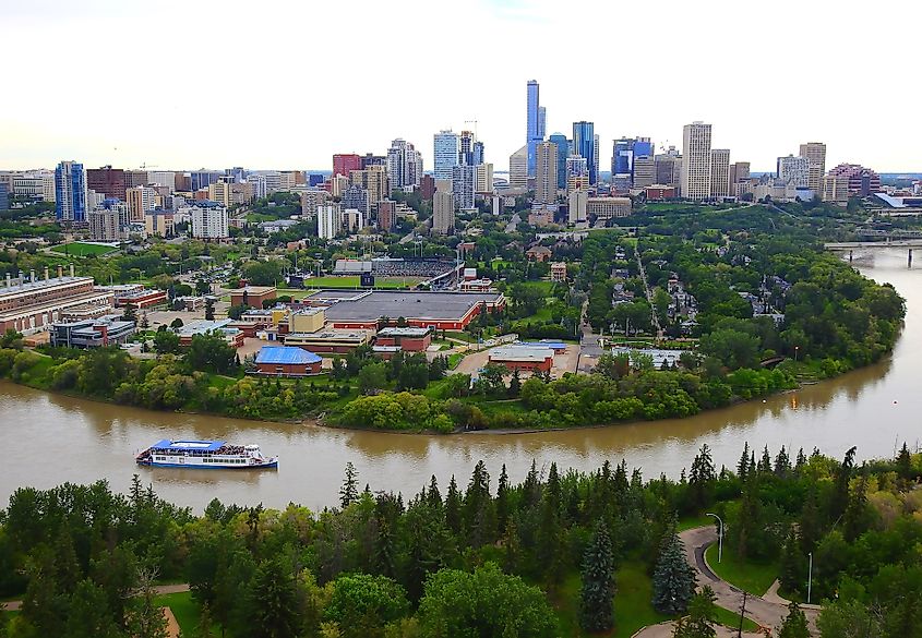 River Valley Edmonton